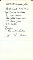Deloris's Recipes Notebook